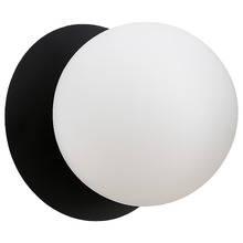 Lassie Opal Frosted Glass Warm White LED Outdoor Wall Light